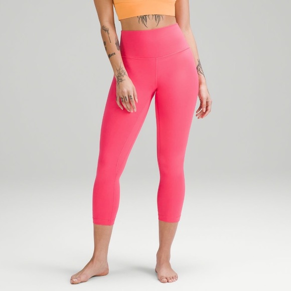 lululemon athletica Pants - Lululemon Align High-Rise Crop 23" Lip Gloss NWT 10